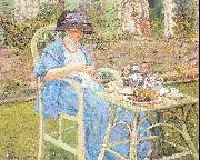 Frieseke, Frederick Carl Breakfast in the Garden oil painting picture wholesale